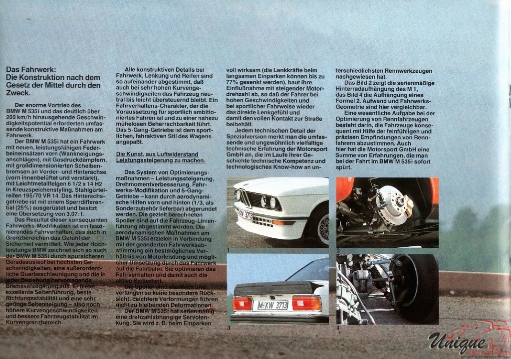 1980 BMW 535 Brochure Page 7